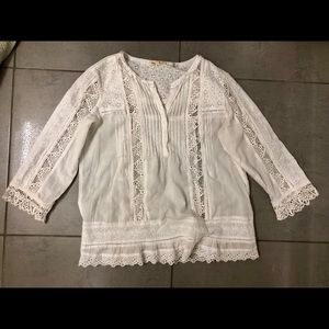 Rebecca Taylor Lace Top - Size 4